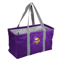 Minnesota Vikings Crosshatch Picnic Caddy Bags