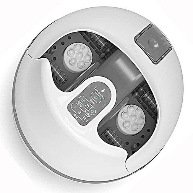 Therma Spa Double Foot Massager Wellness, WHITE, hi-res image number null