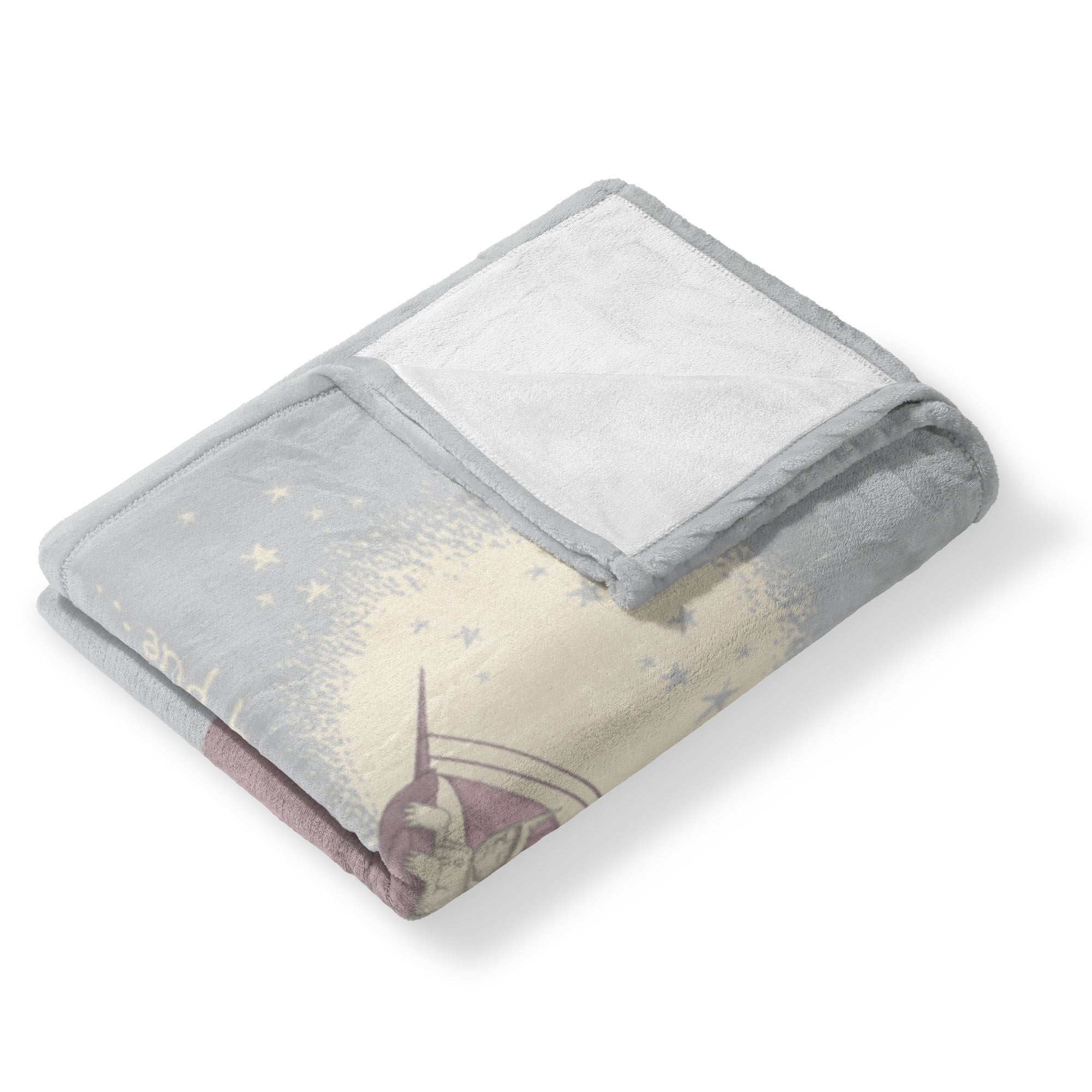 Warner Bros. Where the Wild Things Are He Sailed  Silk Touch Throw Blanket 40x50 Inches, GRAY, alternate image number null