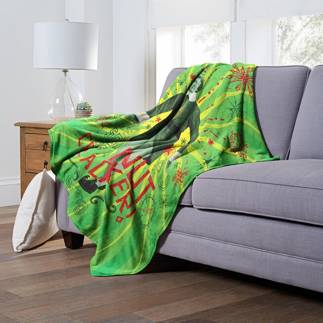 Wb Elf Nutcracker Silk Touch Throw Blanket, , alternate image number 3