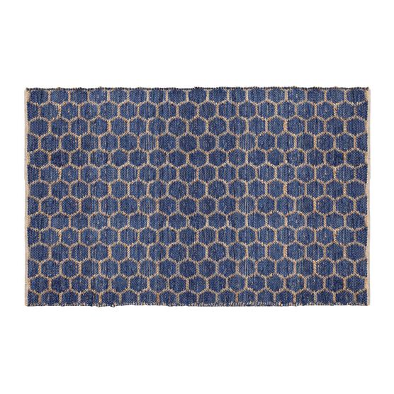 Beehive Modern Collection Area Rug, BLUE, hi-res image number null