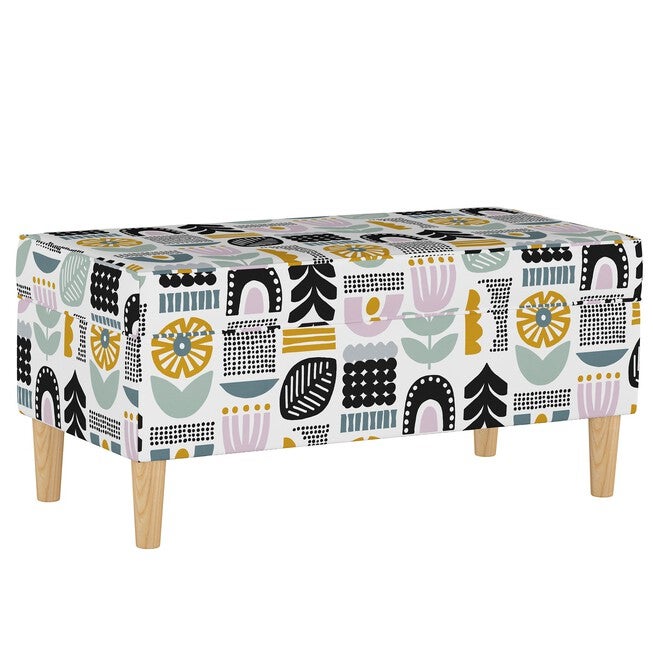 Helsinki Block Storage Bench, LAVENDER MULTI, hi-res image number 0