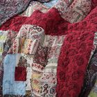 Colorado Lodge Quilted Patchwork Throw Blanket, , alternate image number null