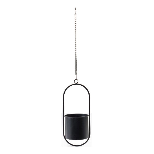 Modern Hanging Planter With Frame (Set Of 2), , alternate image number null
