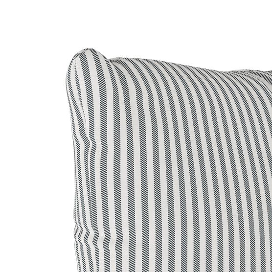 Stripe Fluffed Polyester 18"Sq. Pillow, , alternate image number null