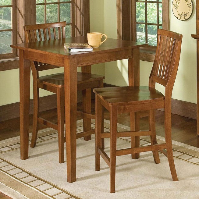 Arts & Crafts Bistro Table & Bar Stools, , hi-res image number 0