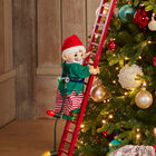 Mr. Christmas 40" Tall Super Climbing Elf, ELF, hi-res image number 0