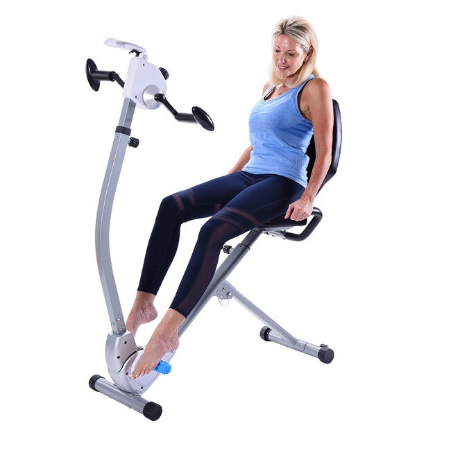 Seated Upper Body Exercise Bike Home Fitness Equipment, , alternate image number null