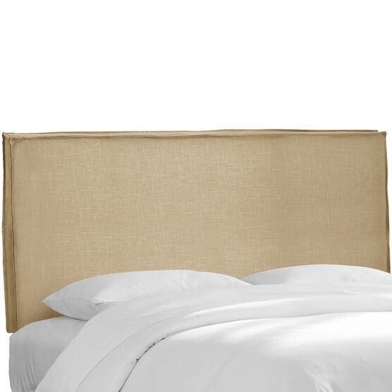 Lorel Slipcover Headboard, LINEN SANDSTONE, hi-res image number null