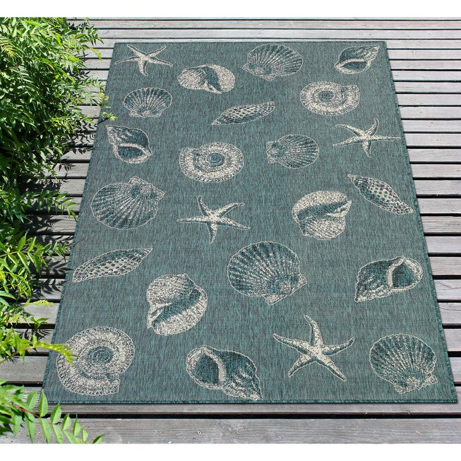 Liora Manne Carmel Shells Indoor/Outdoor Rug, , alternate image number 6