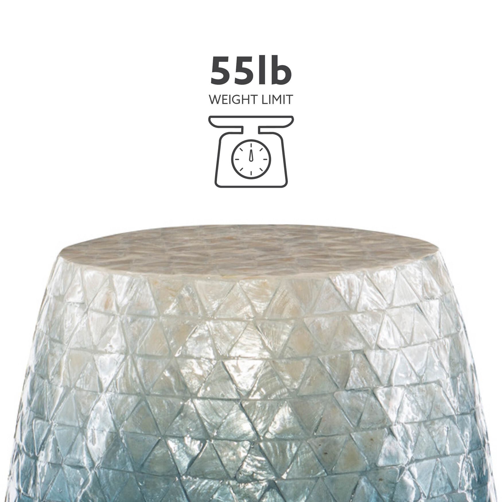 Capiz Drum Table Accent Tables (Including End Tables), , alternate image number 9