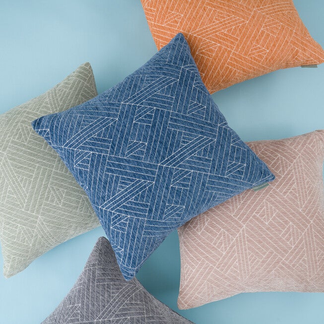 ANKE WOVEN GEOMETRIC PILLOW, , alternate image number 4