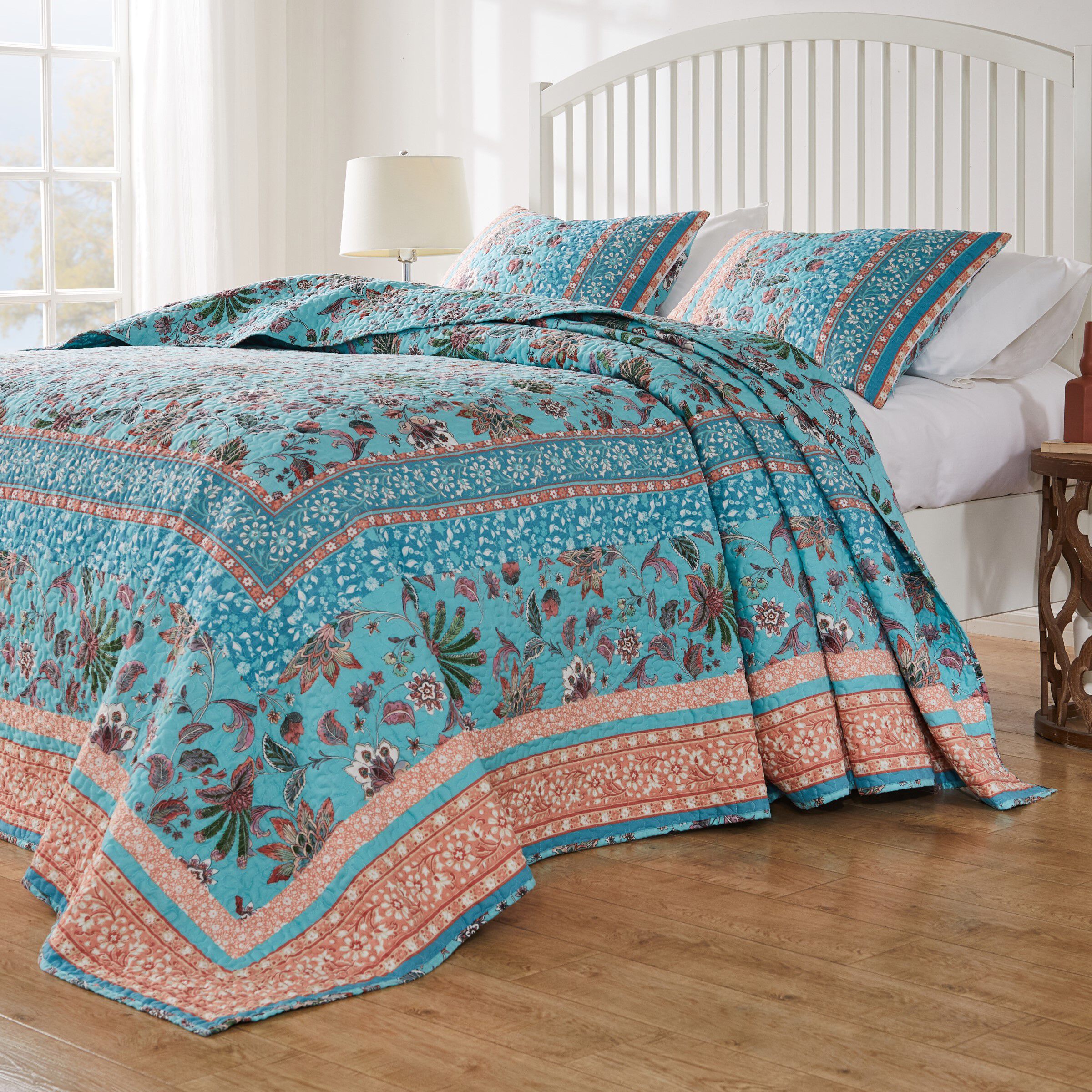 Lumbar Support Topper, TURQUOISE, alternate image number 1