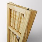 4-Shelf Corner Folding Bookcase-Natural, , alternate image number null