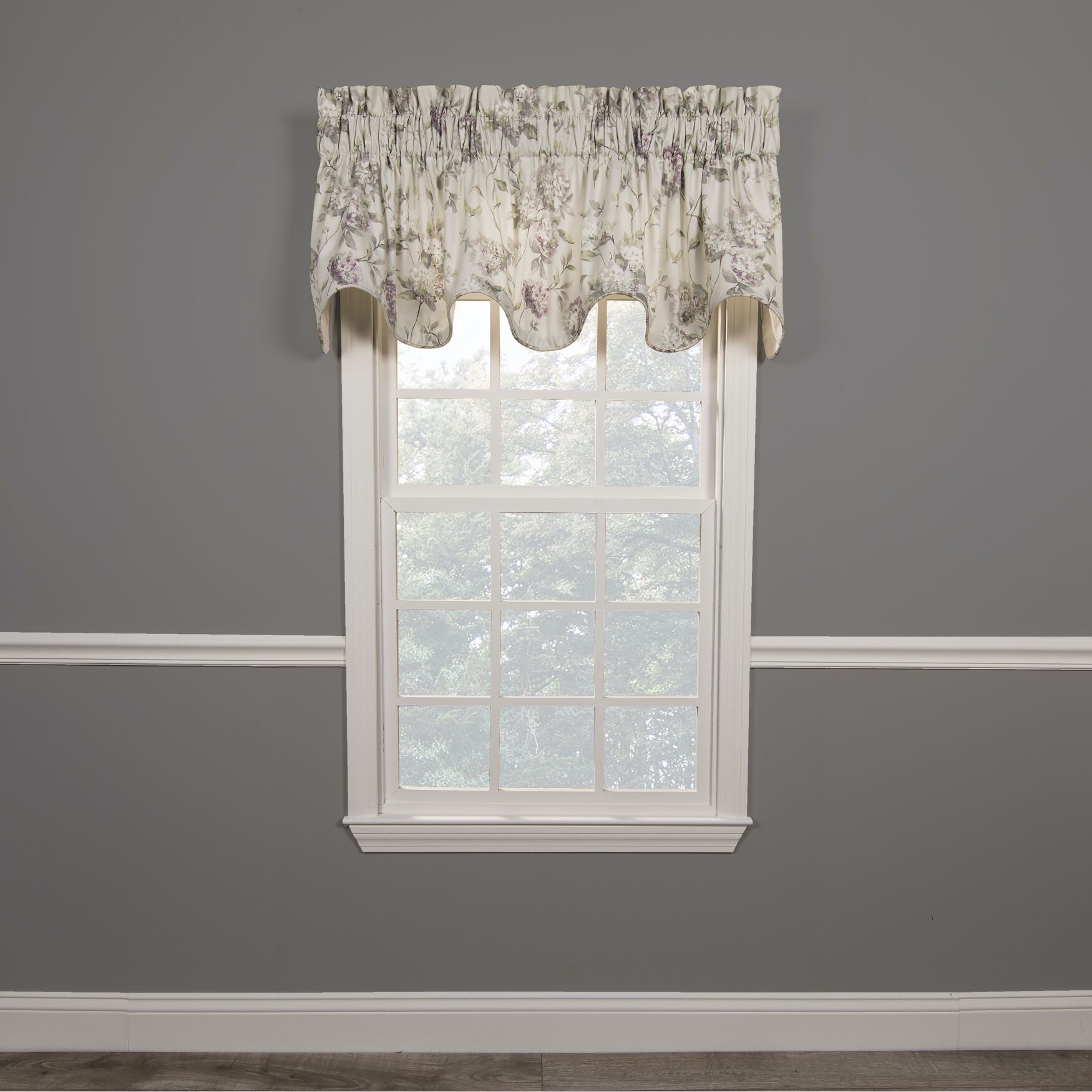 Abigail Lined Scallop Valance, LILAC, hi-res image number 0