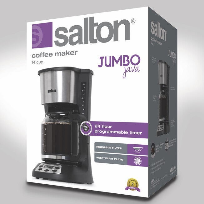 The Jumbo Java Coffee Maker - 14 Cups - Black, , alternate image number null