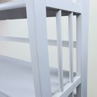 3-Shelf Folding Stackable Bookcase 27.5" Wide-White, , alternate image number null