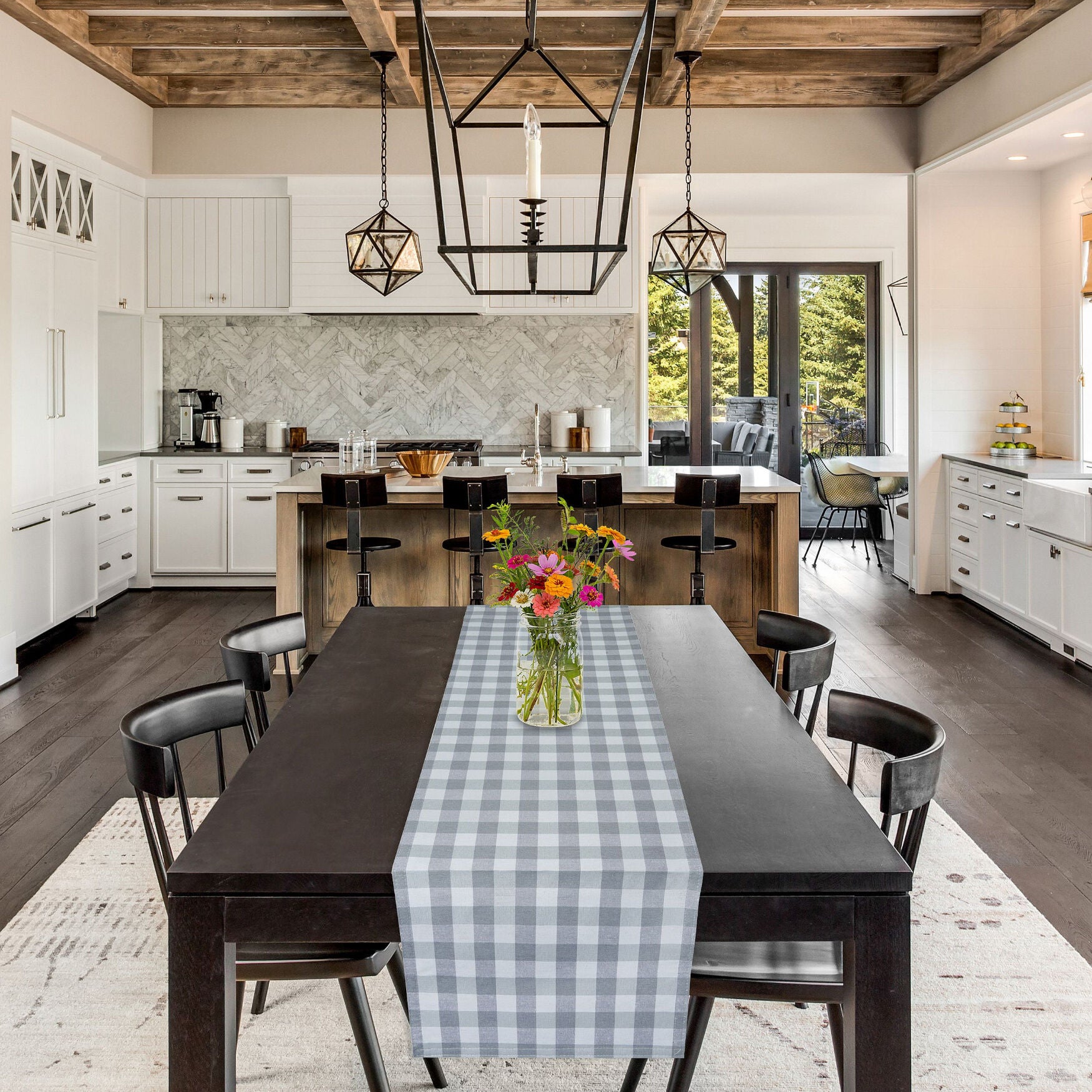 Buffalo Check Table Runner - 13-in x 48-in, , alternate image number 8