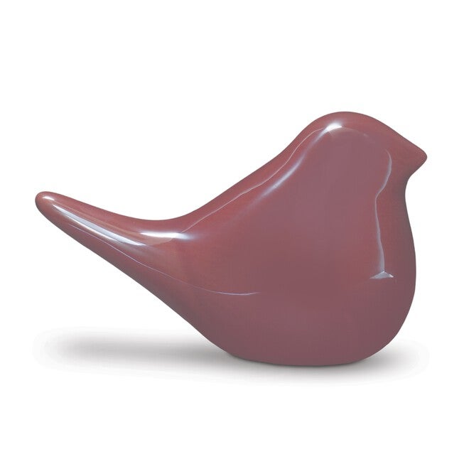 Bird (Set of 2) 6 inchesL x 3.75 inchesH Porcelain, BROWN, hi-res image number 0