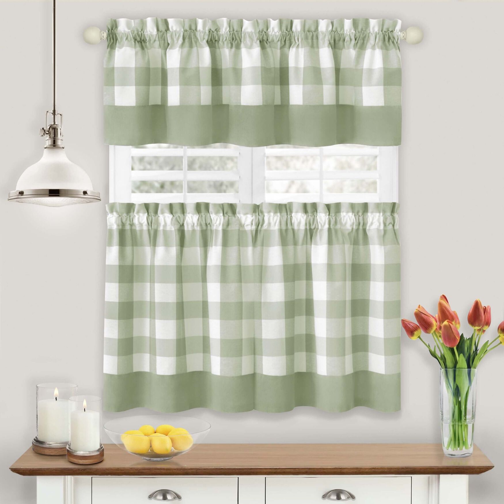 Hunter Window Curtain Valance, , alternate image number 2