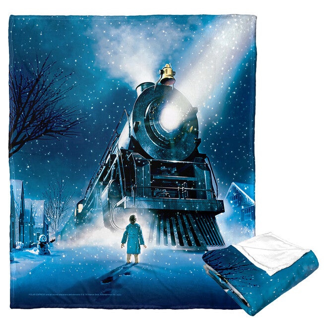 Wb Polar Express The Arrival Silk Touch Throw, O, hi-res image number null