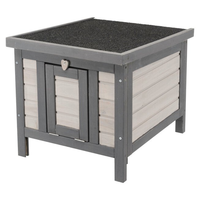 natura Insulated Small Cat Home, GRAY, hi-res image number null