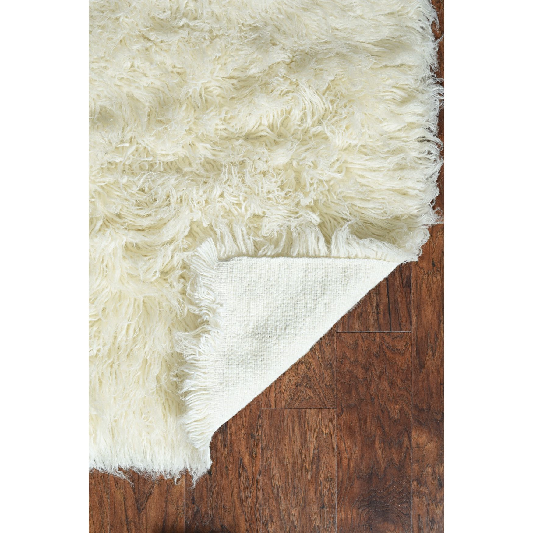 Flokati Natural Rug, , on-hover image number 1
