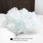SensorPEDIC MemoryLOFT Classic 2.5-Inch Memory Foam and Fiber Mattress Topper, , alternate image number null