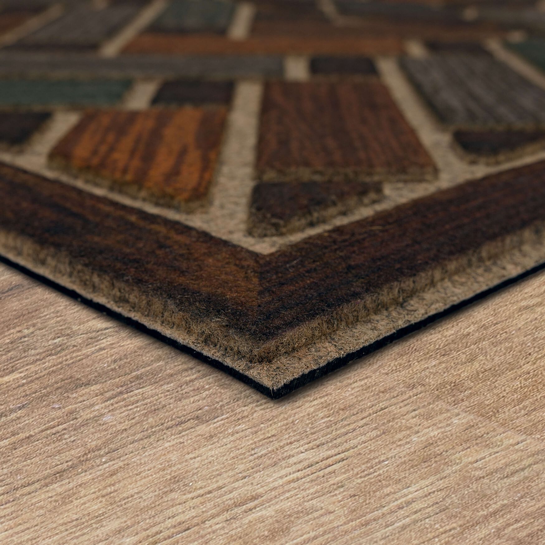 Ornamental Grain Door Mat, , on-hover image number 1