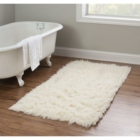 Flokati Natural Rug, , alternate image number null