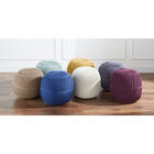 BH Studio® Hand-Knitted Ottoman Pouf, , alternate image number 1