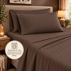 BH Studio Solid Microfiber Sheet Set