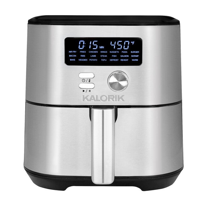 Kalorik MAXX 6 Quart Digital Air Fryer, BLACK, hi-res image number 0