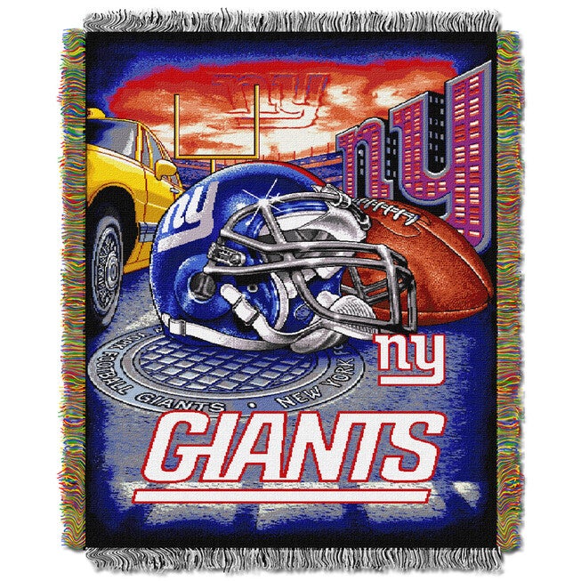 NY Giants Home Field Advantage Throw, MULTI, hi-res image number 0