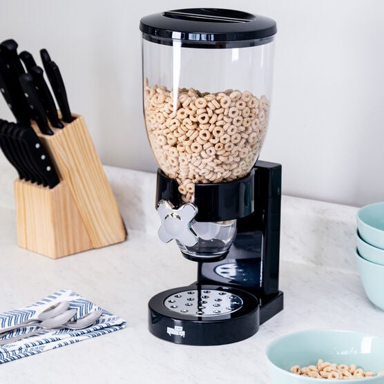 Single Cereal Dispenser, BLACK, hi-res image number null