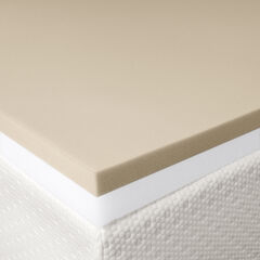 3" Gel Memory Foam Mattress Topper with Velour Cover