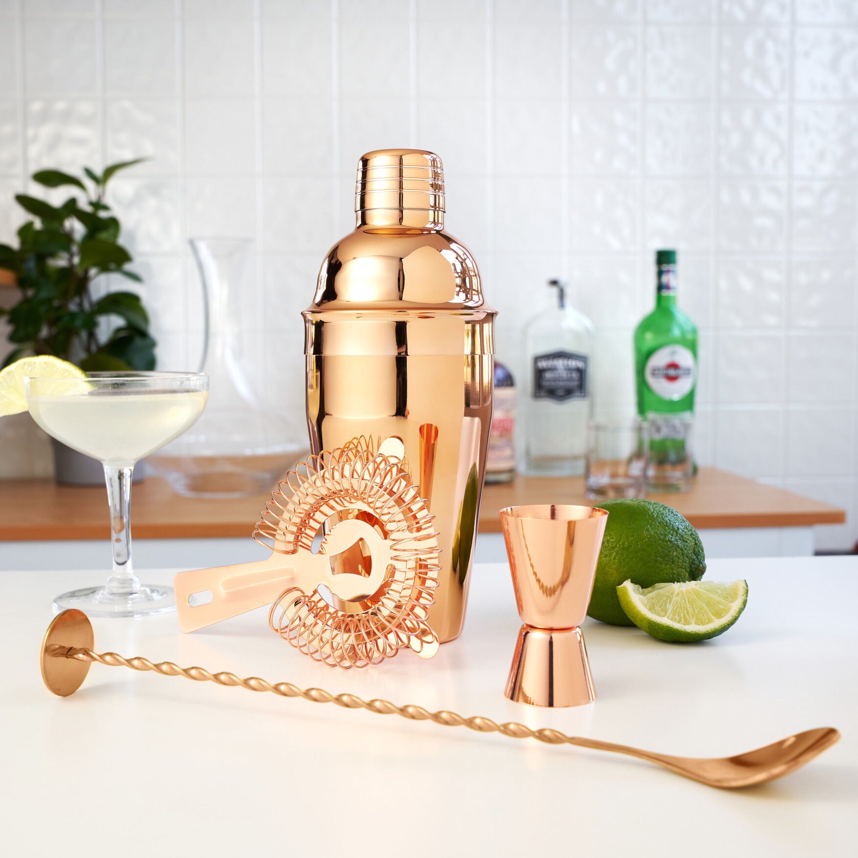 Copper Barware Set By True, , on-hover image number 1