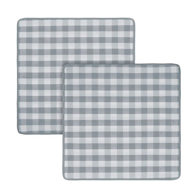 Buffalo Check Throw Pillow Covers - 18-in x 18-in - Set of Two, , alternate image number null