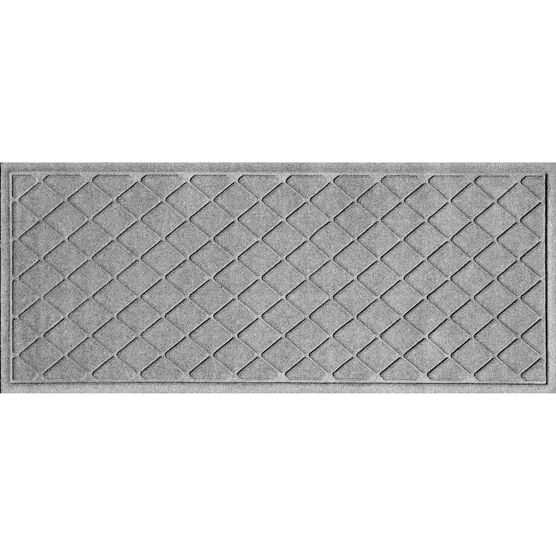 Aqua Shield® Argyle Door Mat 22"X60", GRAY, hi-res image number null