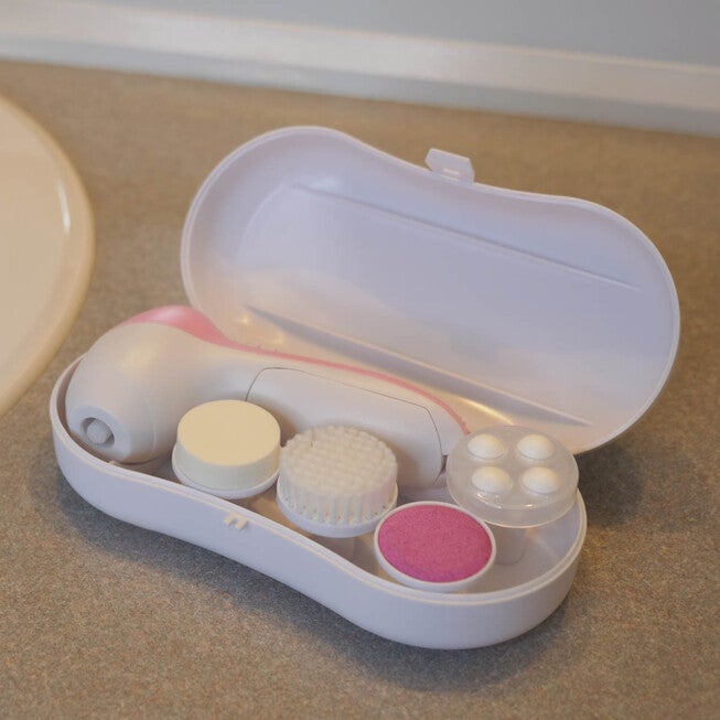 4-in-1 Facial Cleansing System, WHITE PINK, hi-res image number null