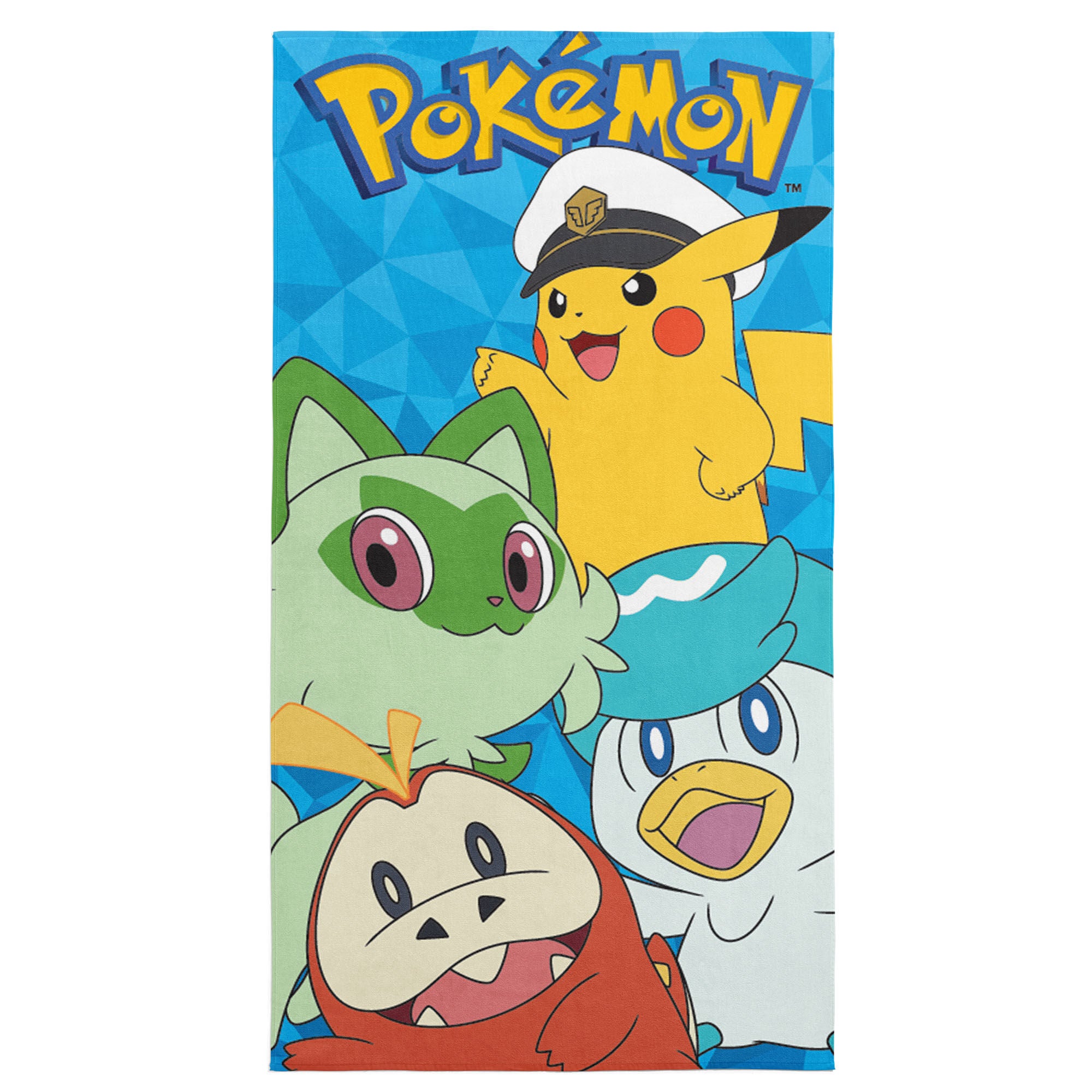 Pokemon Power Group Microfiber Beach Towel 30x60 inches, POKEMON, hi-res image number 0