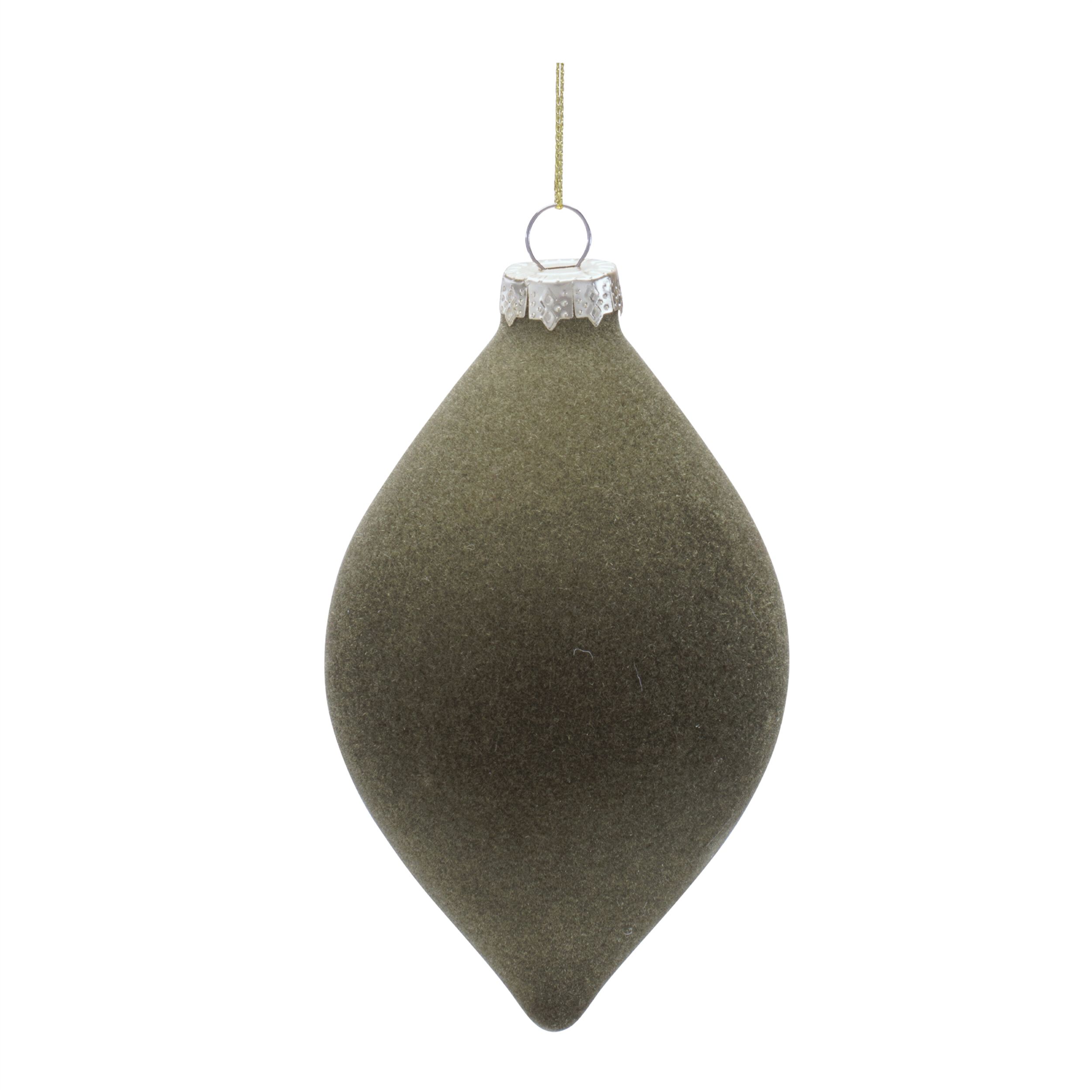 Glass Ball Ornaments (Set of 6), GREEN, alternate image number 5
