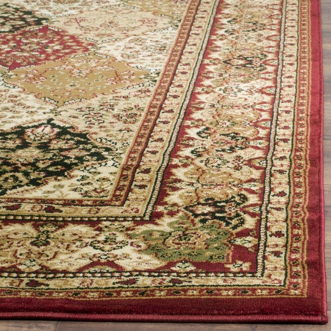 Lyndhurst 221 Multi / Red 5'-3 inches X 7'-6 inches Medium Rectangle Rug, , alternate image number 2