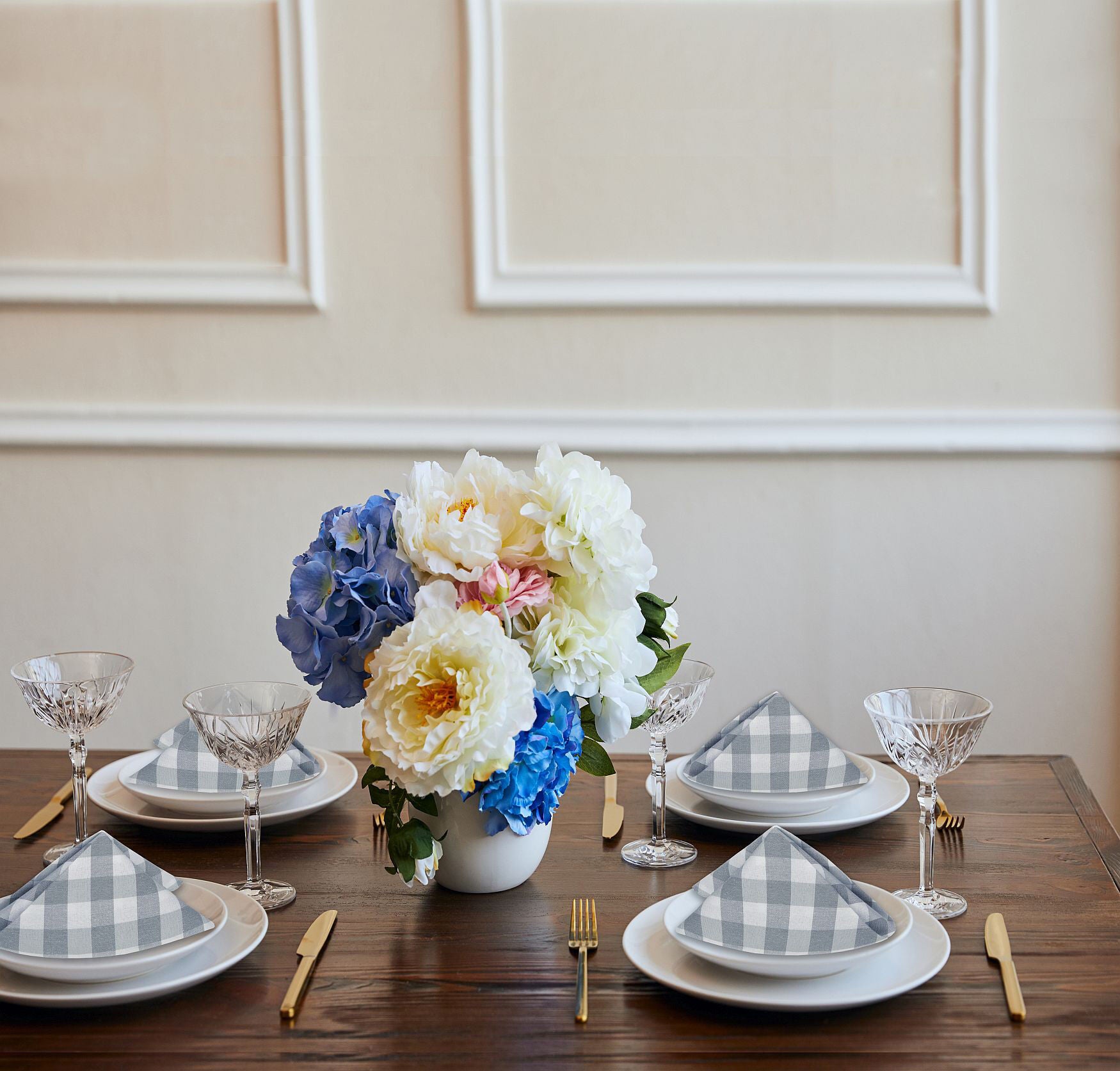 Buffalo Check Dinner Table Napkins Set of Four, , alternate image number 7