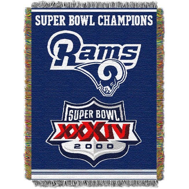 Rams Commemorative Series Throw, MULTI, hi-res image number 0