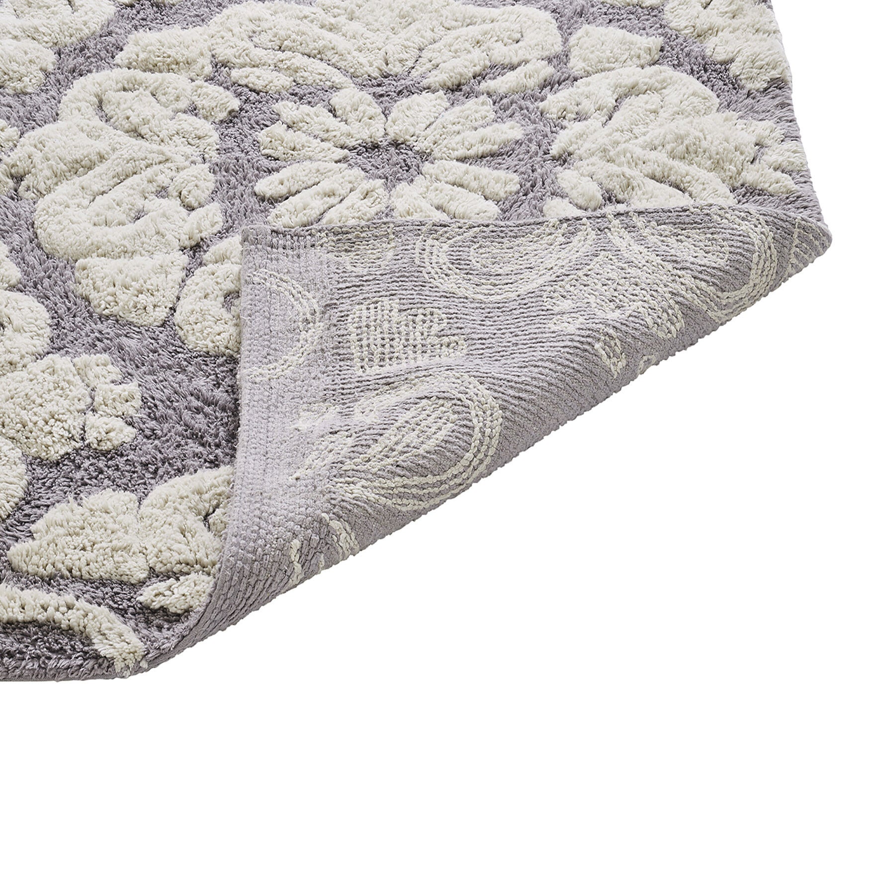 Medallion Collection 100% Cotton 17 inches X 24 inches Rectangle Bath Rug, , alternate image number 4