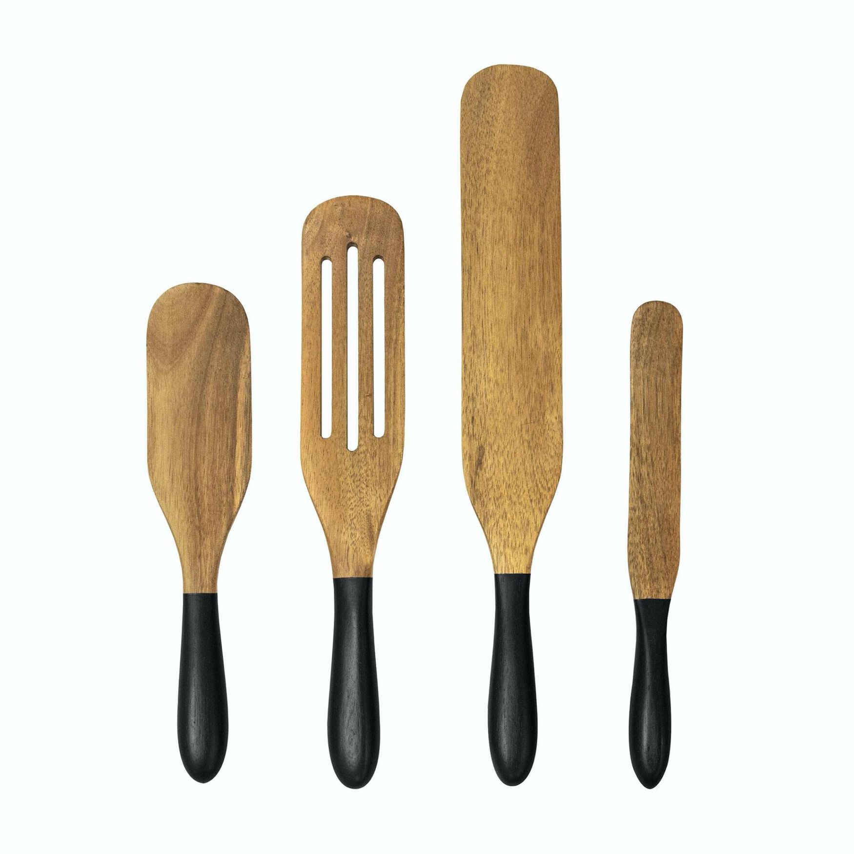 4-Piece Acacia Spurtle Set, , on-hover image number 1