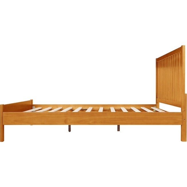 Graham Wooden Platform Bed in Black, Queen, OAK, alternate image number 5