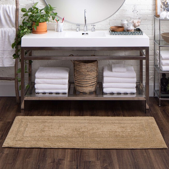 Cotton Reversible Bath Rug, , alternate image number 4