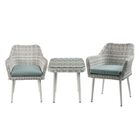 3Pc Patio Bistro Set, GREEN BEIGE, hi-res image number null